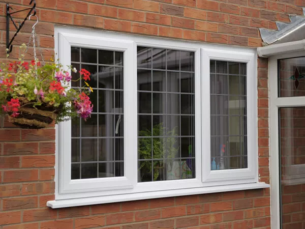 White Leaded UPVC Windows